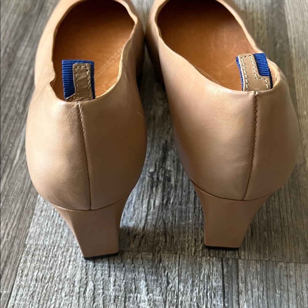 Dr LIZA leather heels tan color - Picture 4 of 9